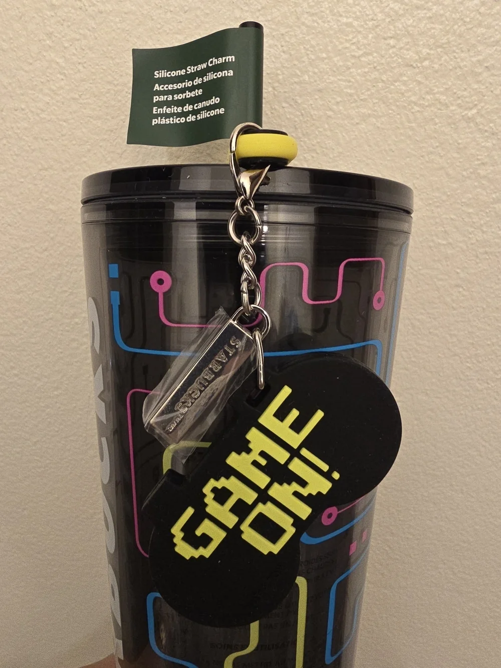NWT Starbucks LATAM 2026 Videogame Circuit Design Tumbler 24 Oz
